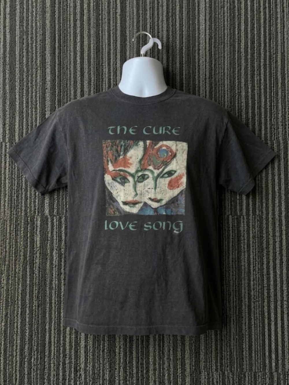 The Cure Love Song Graphic Shirt Post Punk Gothic Rock Band Tee Dark Gildan